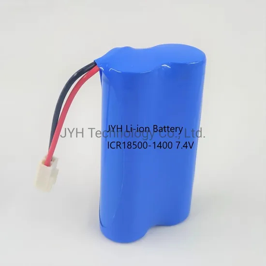 Icr18500-1400 2s1p 7.4V Rechargeable Li-ion Battery Pack