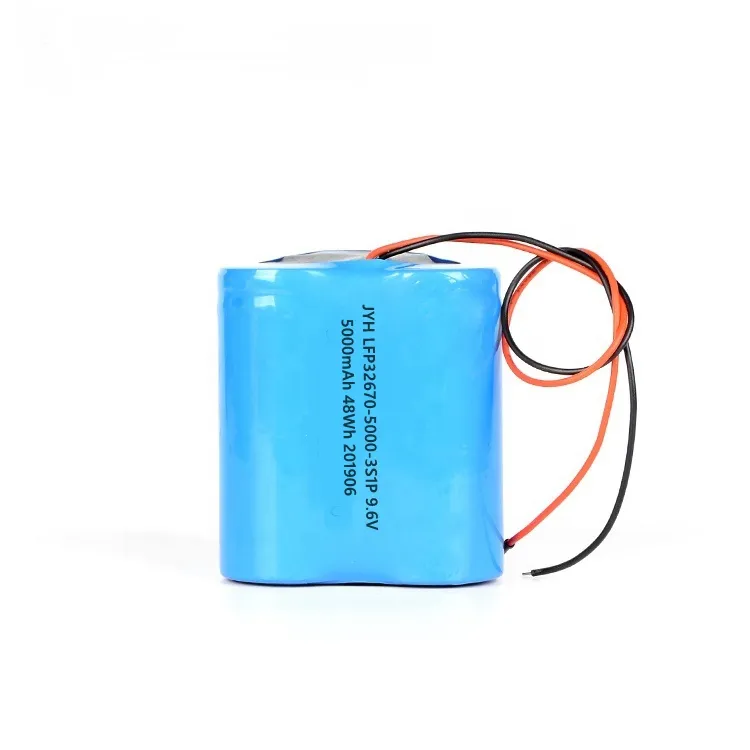 LiFePO4 32670 5000mAh 9.6V Lithium Ion Battery for Electric Toys