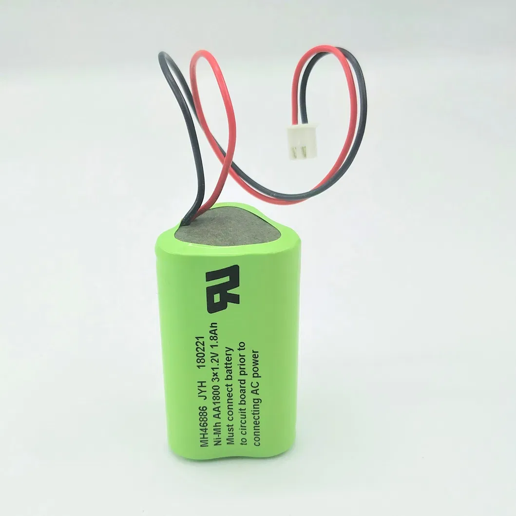 Customized NiMH AAA Size Battery Pack with UL
