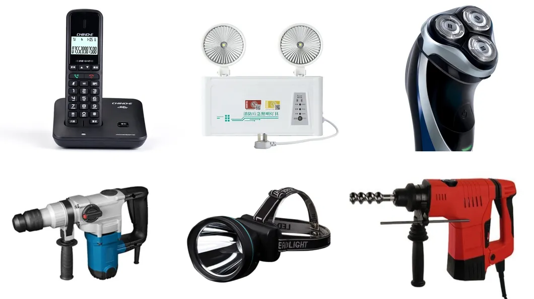 High Temperature AA Size NiCd Battery Pack AA800 4.8V for Emergency Lighting