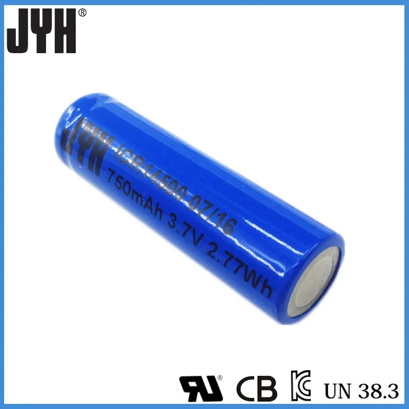 Certificated Icr14500-750 Li-ion Battery Pack for Partable E-Products