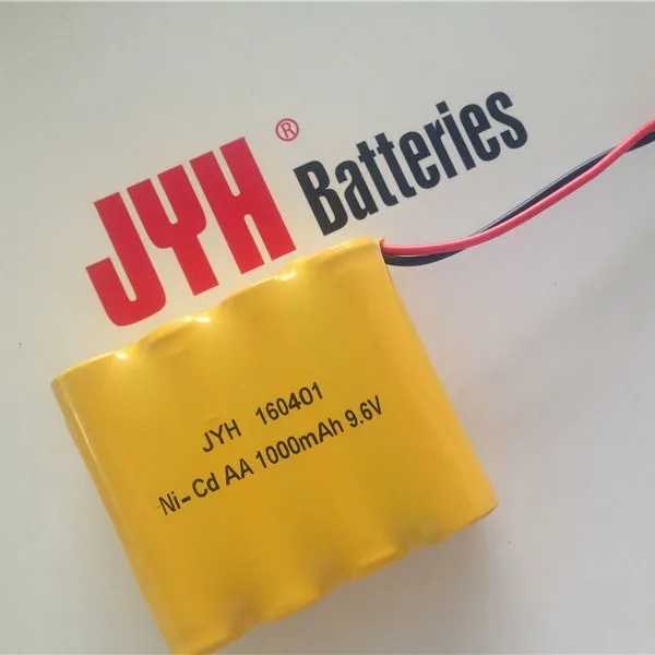 9.6V AA 1000mAh Ni-CD Battery Pack for Electric Mosquito Swatter