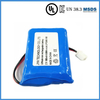Lip103450 3.7V 1800mAh 8.66wh Rechargeable Li-Polymer Battery Pack