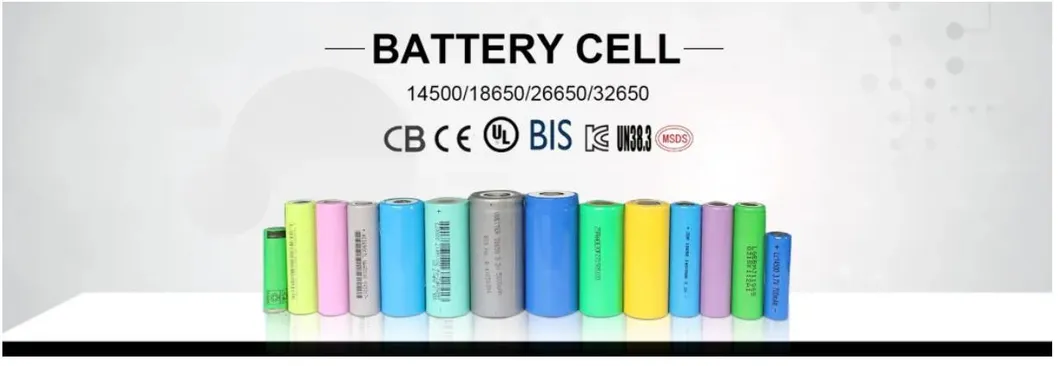 Lithium AA Rechargeable 14500 600mAh 3.2V Li-ion Battery with UL