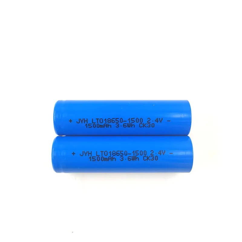 Lto18650-1500 Rechargeable Lithium Titanate Batteries