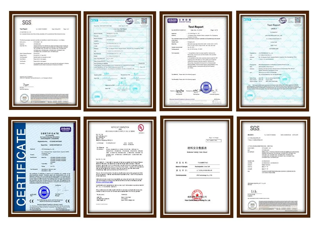 Inr18650-3400-1s1p 3.6V 3400mAh UL Certificated Rechargeable Customize Original Battery Pack