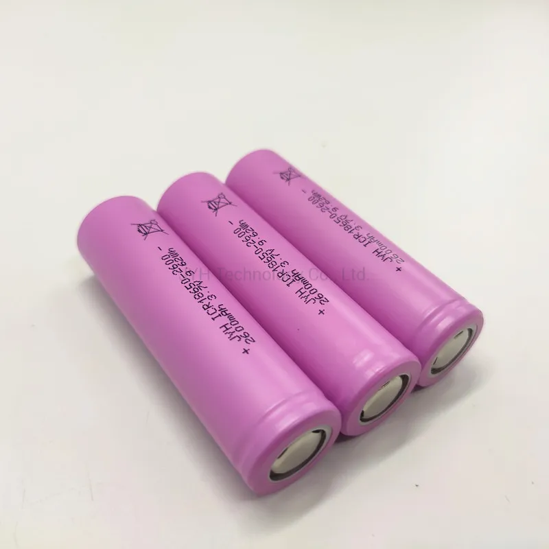 Icr18650-2600 Original 18650 Battery Cell 26f 3.7V Lithium Ion Battery