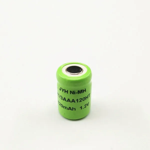 Small Size 1/3AAA 120mAh Ni-MH Battery
