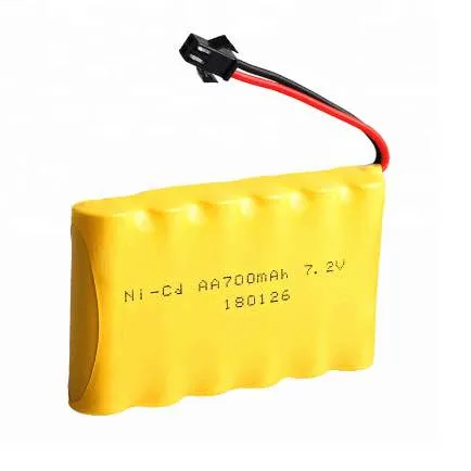 9.6V Ni-CD AA Battery Pack 600mAh for Emergency Lights