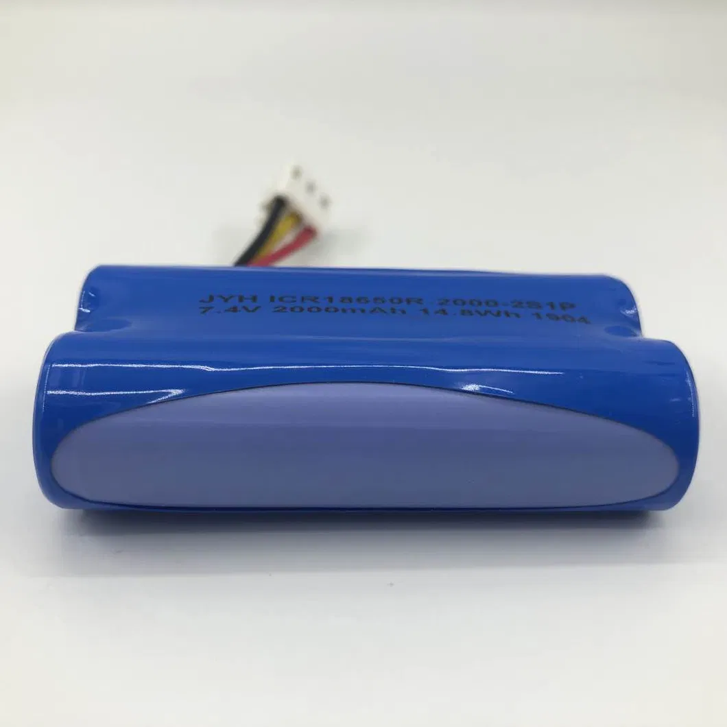 Inr18650r 2000mAh 7.4V Lithium Ion Battery Pack
