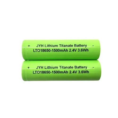 Wide Temperature Range Lto 18650 1500mAh Battery