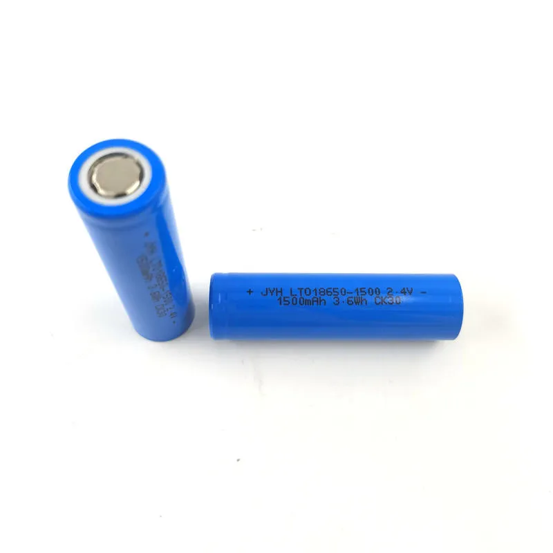 Lto18650-1500 Rechargeable Lithium Titanate Batteries