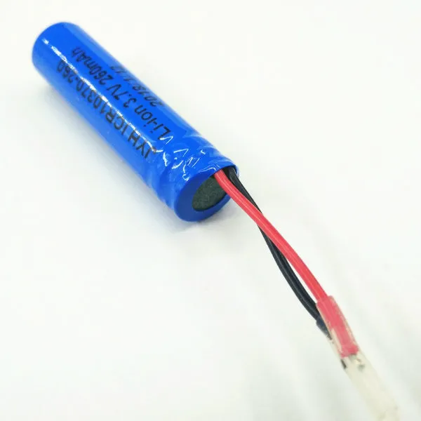 3.7V 10370 260mAh Li-ion Battery with PCM