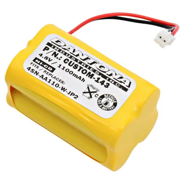 4.8-Volt 1100 mAh Ni-CD Battery for Summer Infant Baby Monitor
