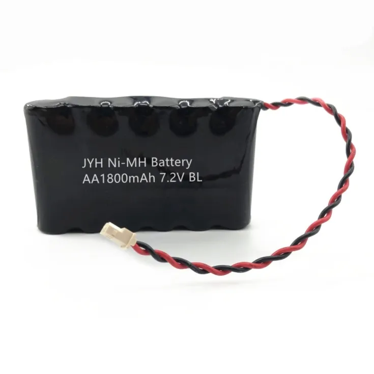 Customized NiCd AA600mAh Battery Pack for Emergency Lighting