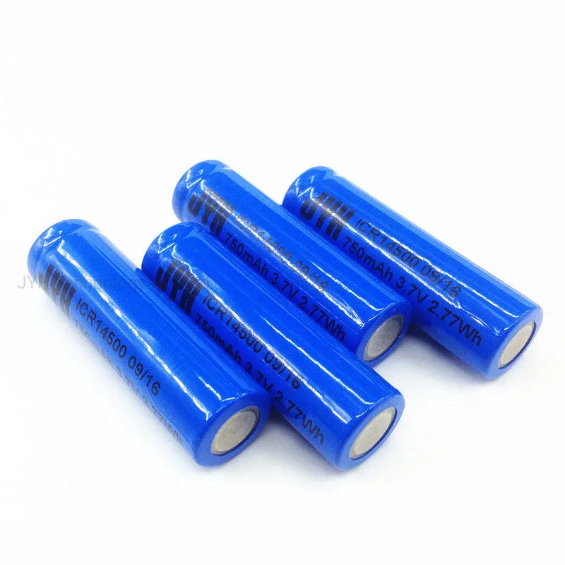 Icr14500-750 14500 750mAh Li Ion Cell Lithium Ion Battery