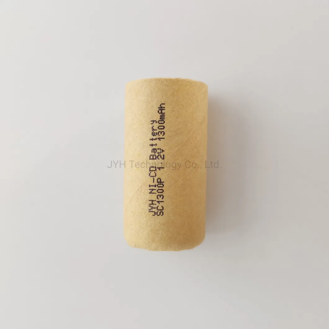 Sc1300p Sc 1300mAh 1.2V Cell NiCd Rechargeable Custom Battery Pack