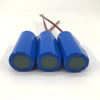 Li-ion Inr18500 1400mAh Lithium Ion Battery for Flashlights