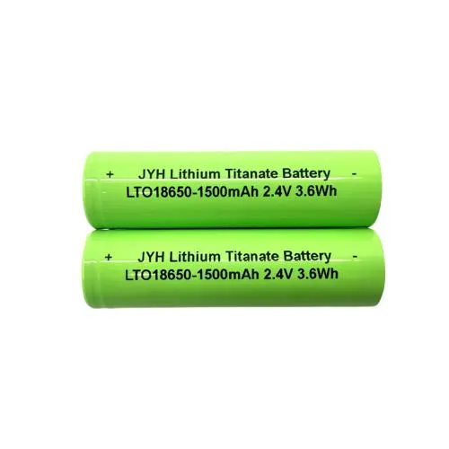Low Temperature Lto 18650 Battery Cell Lithium Titanate Battery