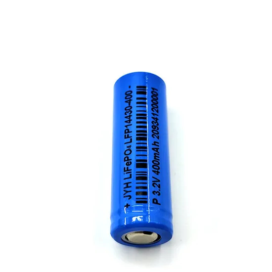 3.2V 400mAh LFP14430 Rechargeable High-Rate LiFePO4 Battery