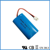 Inr750mAh Lithium Battery 7.4V 14500 2s1p Battery Pack