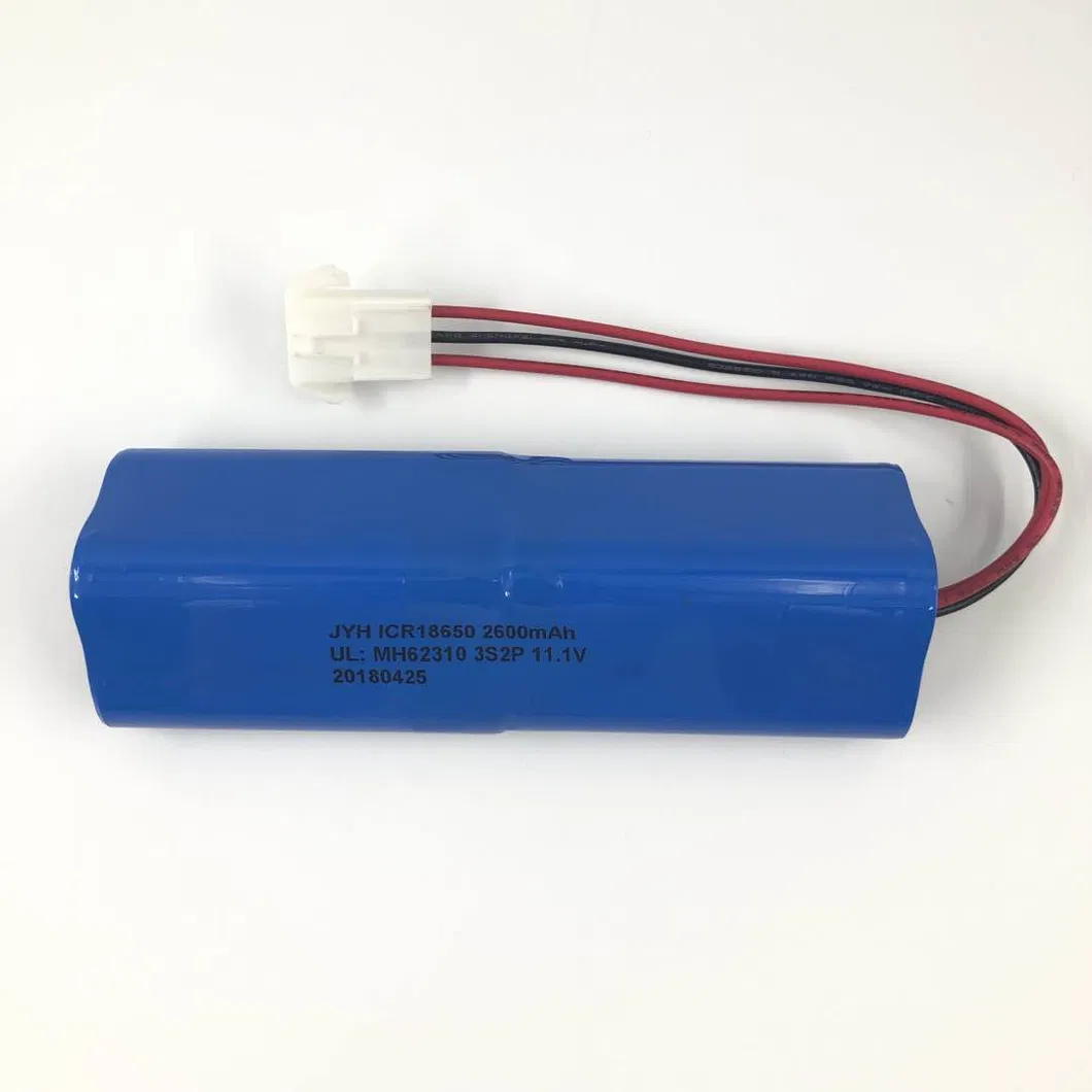 Lithium Ion Inr18650 2600mAh Cell 3s2p 5.2ah 11.1V Battery Pack