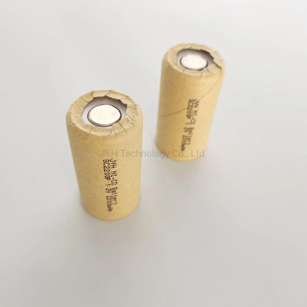 Sc2200p Sc Ni-CD NiCd Cell 2200mAh Batteries Custom Battery Pack