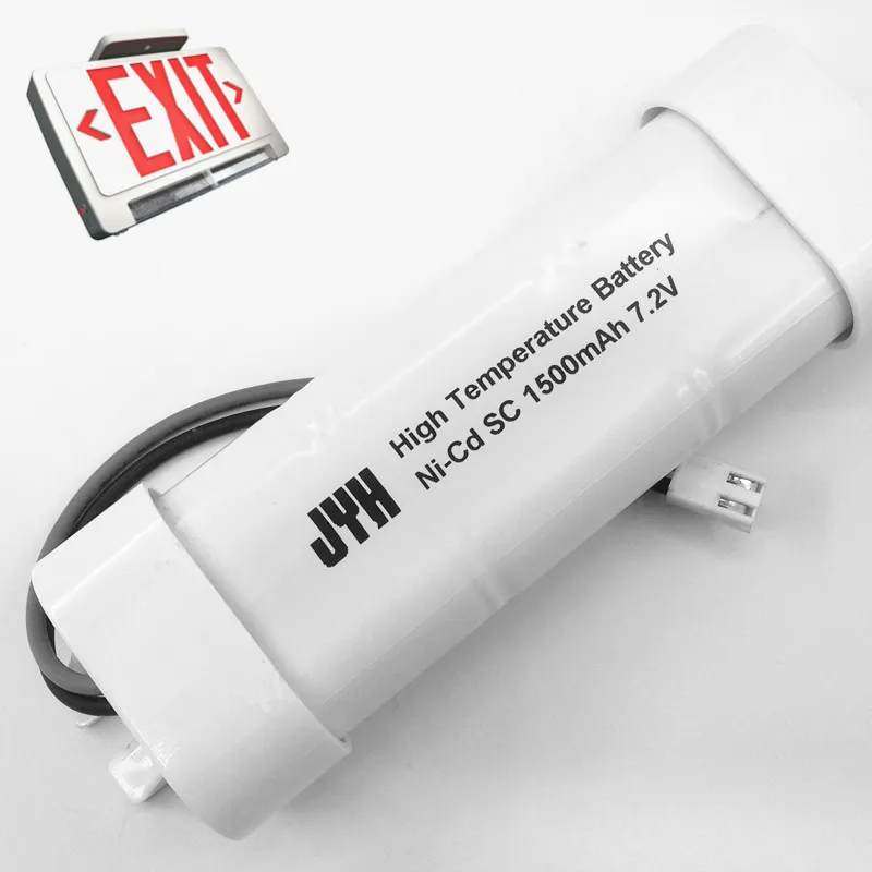 Rechargeable Sc1500mAh NiCd Emergency Light Battery Pack