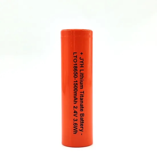 Low Temperature 2.4V 1500 mAh 3.6wh Batteries - Lto Batteries