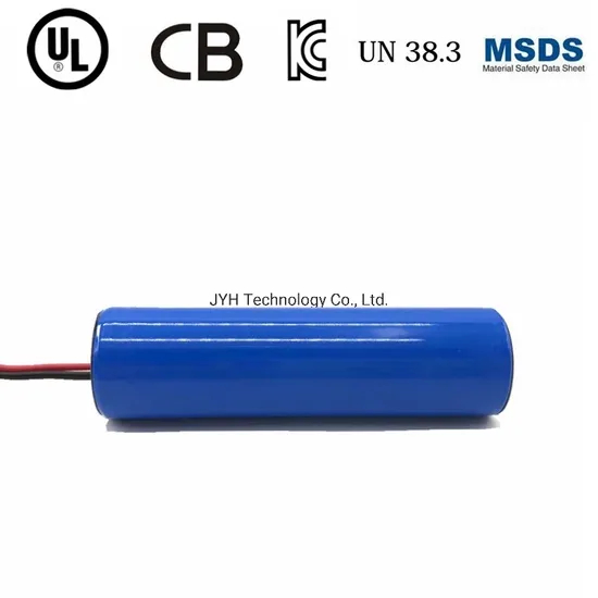 Lithium Ion Inr18500 1500mAh 1s1p Battery Pack for Flashlight