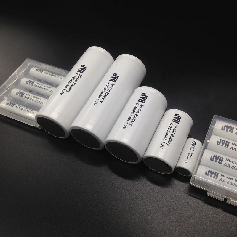 AA 600mAh 1.2V Ni-CD Rechargeable Battery for Solar Lights