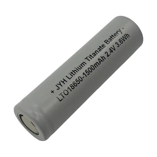Lto 18650-1500 2.4V Lithium Titanate Cells