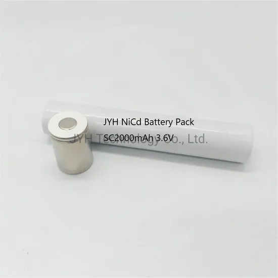 3.6V Sc2000mAh NiCd Battery Pack for Emergency Light