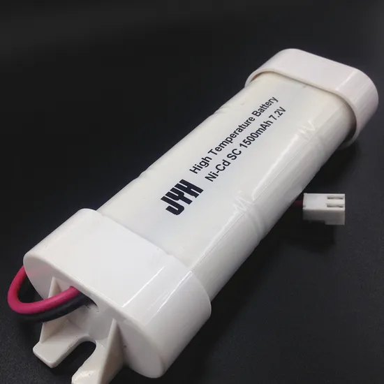 7.2V NiCd Battery Pack with Plastic End Cap