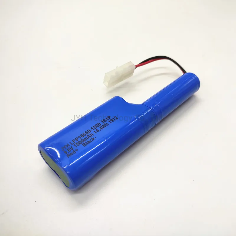 LFP18650-1500-3s1p 9.6V Rechargeable Battery Pack LiFePO4 Batteries for Electric Scooter