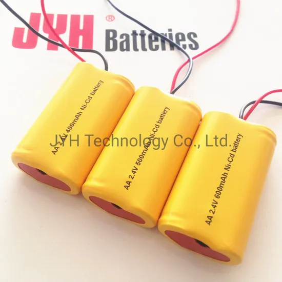 NiCd AA600 1.2V/2.4V Customized Rechargeable Battery Pack/Cell