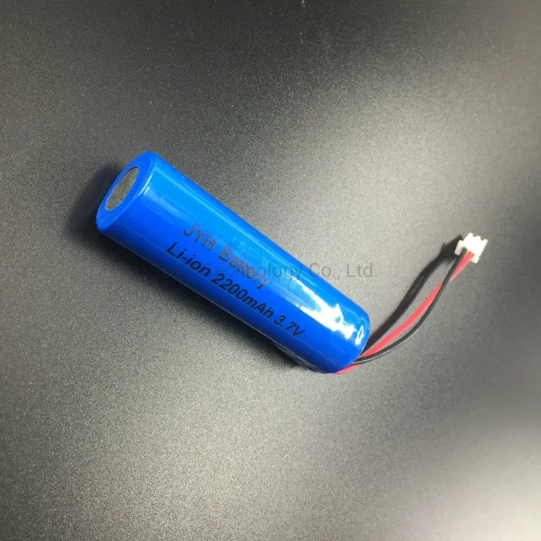 Icr14430-2200-1s1p Rechargeable Li Ion Battery 3.7V 2200mAh Lithium Battery Pack