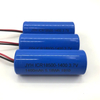 Li-ion Inr18500 1400mAh Lithium Ion Battery for Flashlights
