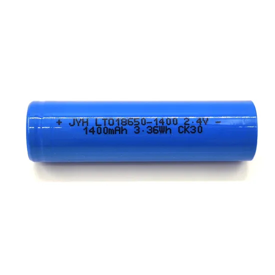 Lto 18650-1400 Backup Storage Li-Titanate Battery