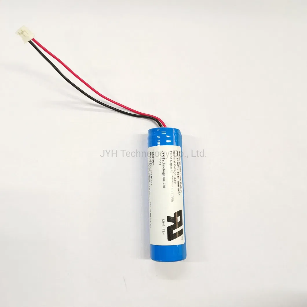 Inr18650f1l-1s1p Brand Battery Pack Custom Rechargeable Li-ion Battery with BMS