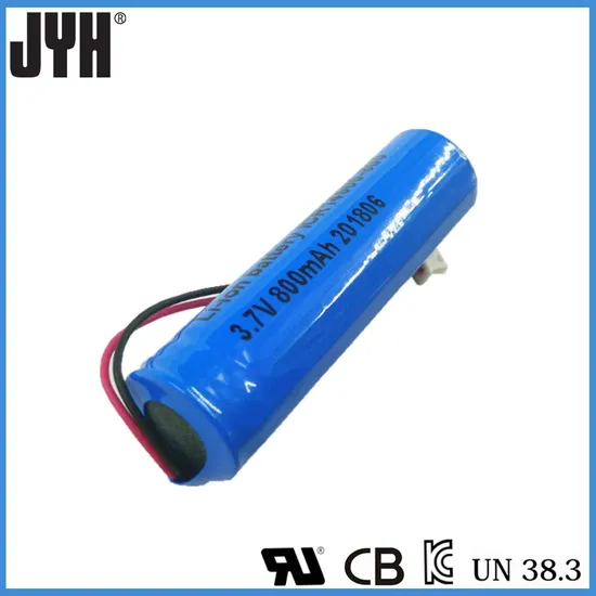 3.7V 14500 800mAh Lithium Ion Battery for E-Toothbrush