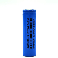 3.2V High Rate LiFePO4 14500 500mAh Lithium Battery