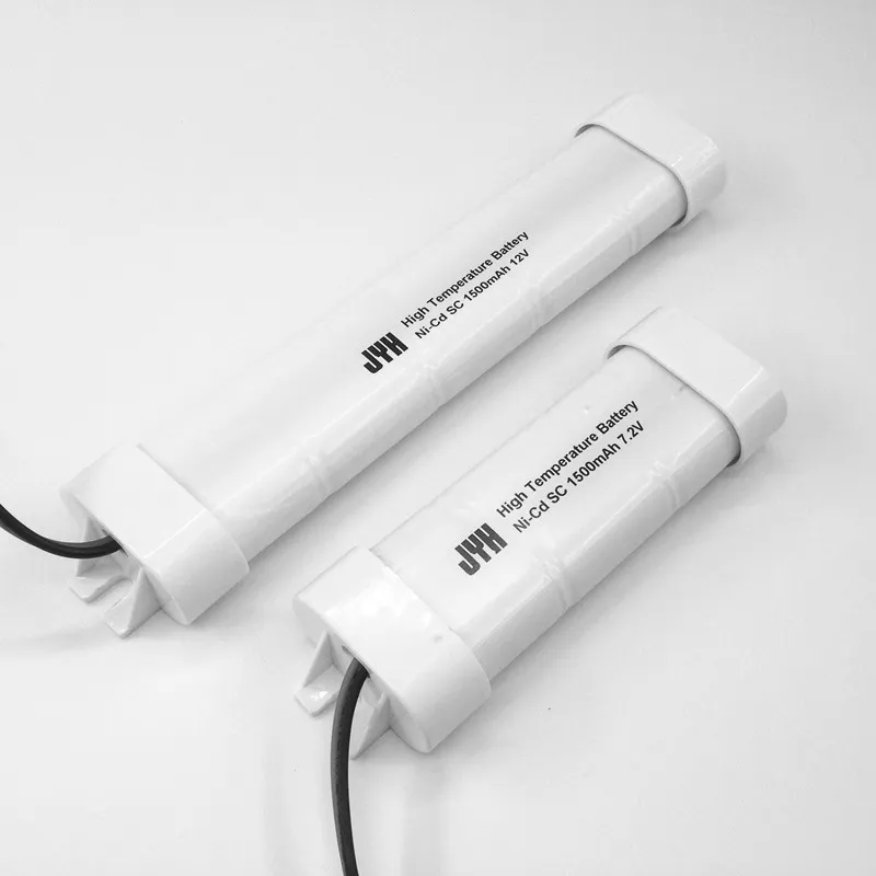 High Temperature AA Size NiCd Battery Pack AA800 4.8V for Emergency Lighting