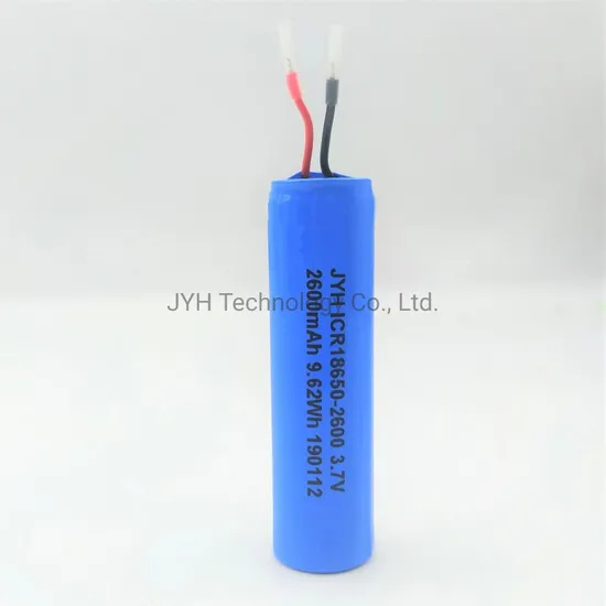 3.7V Icr18650-2600 1s1p Lithium Ion Flashlight Battery
