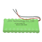 AA800mAh 12V 9.6wh Rechargeable NiCd Battery Pack