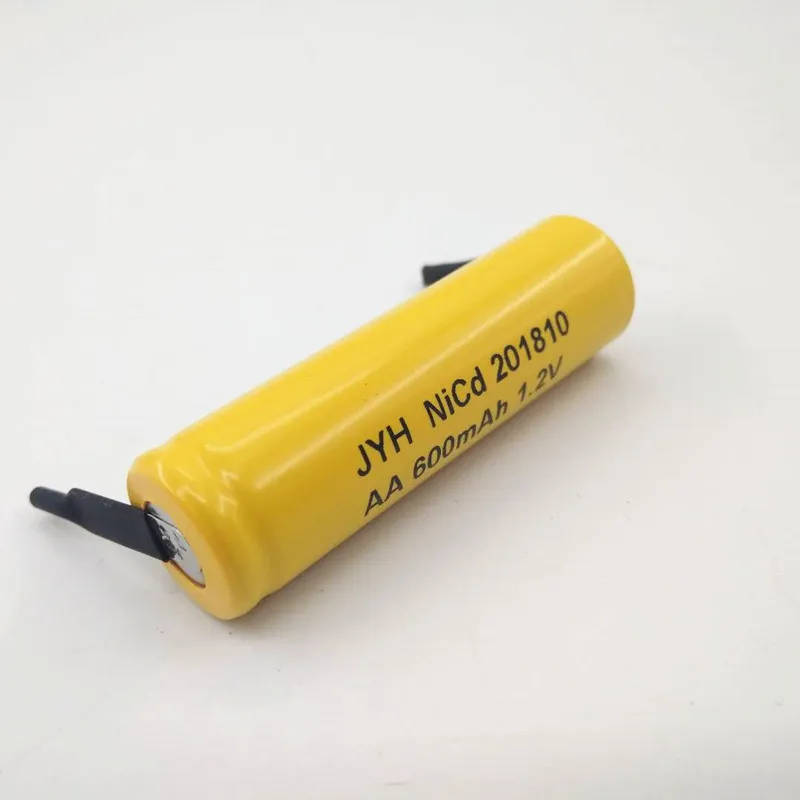 NiCd AA600 1.2V/2.4V Customized Rechargeable Battery Pack/Cell