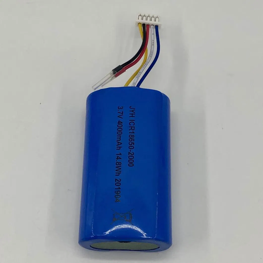 Lithium Inr 18650 4000mAh 3.7V 1s2p Li Ion Battery Pack