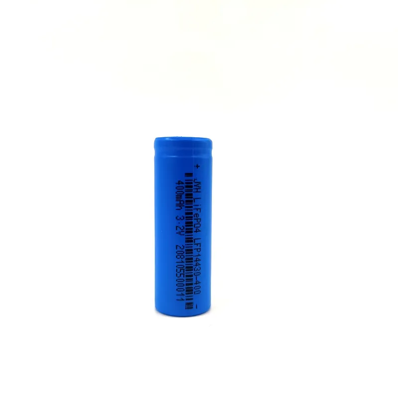 LiFePO4 3.2V 400mAh LFP14430 Rechargeable Lithium Battery with UL/CB