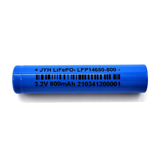 LiFePO4 14650 3.2V 800mAh LFP14650 Rechargeable Battery for Emergency Light