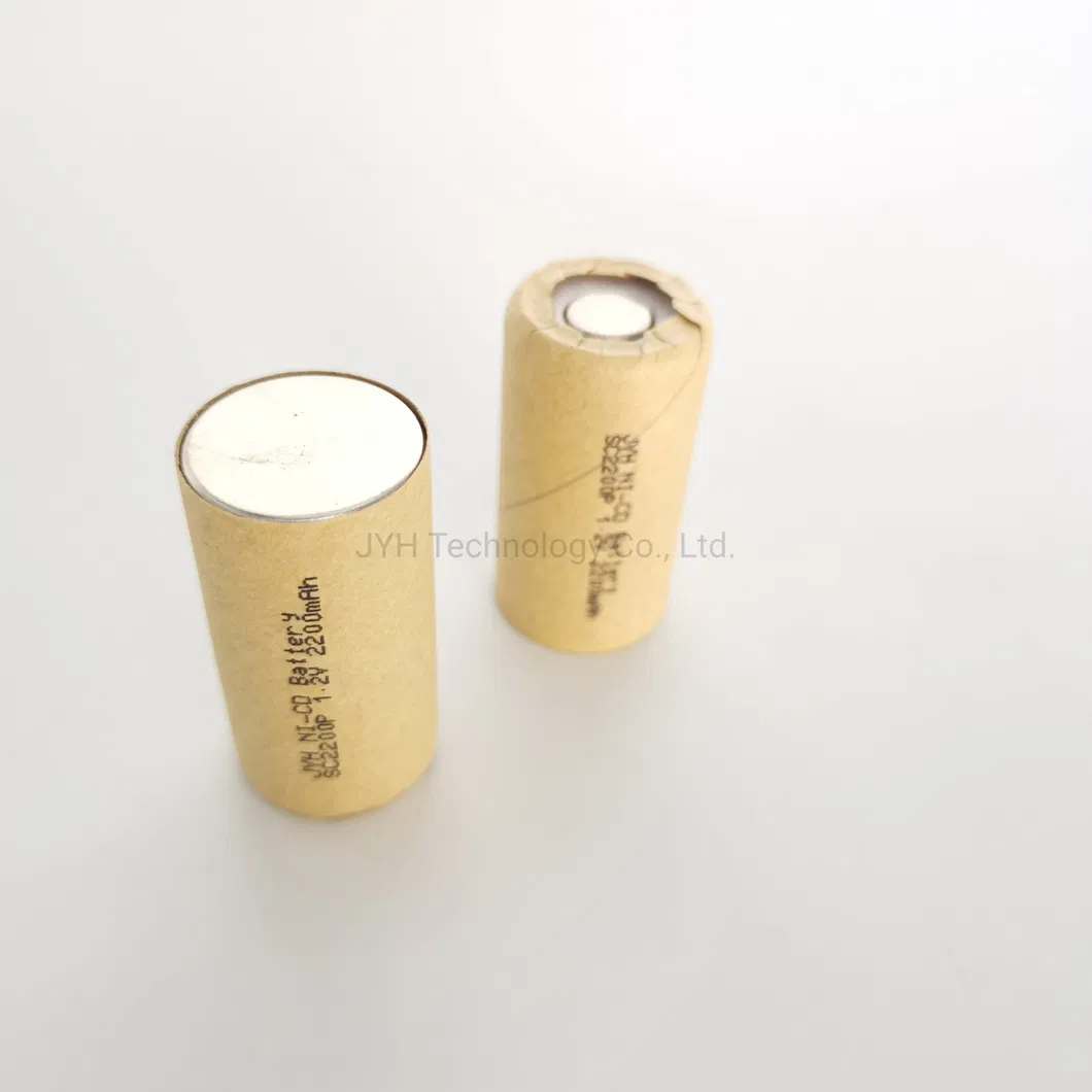 Sc2200p Sc Ni-CD NiCd Cell 2200mAh Batteries Custom Battery Pack